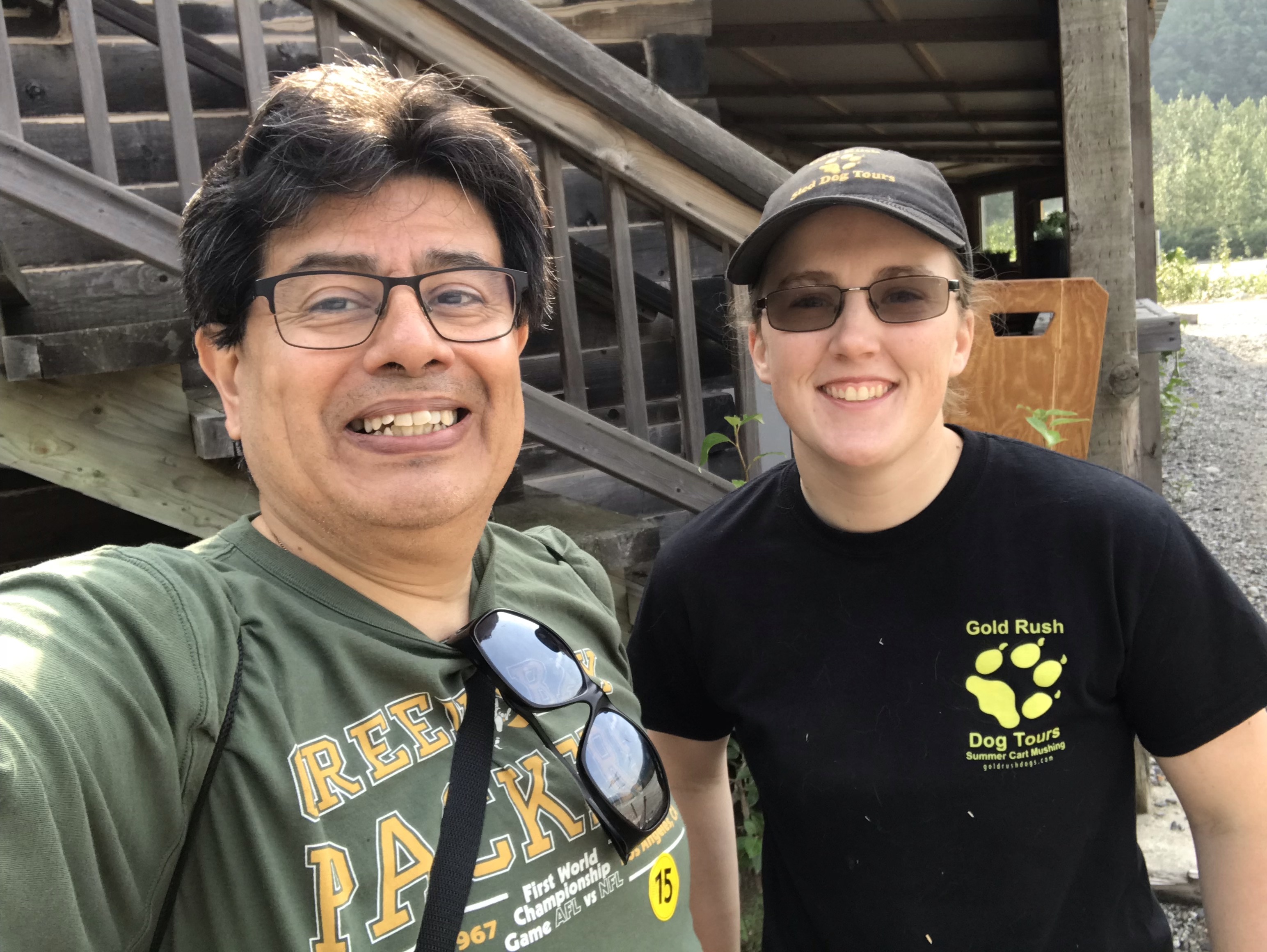 Eyzaguirre with Murringer in Alaska