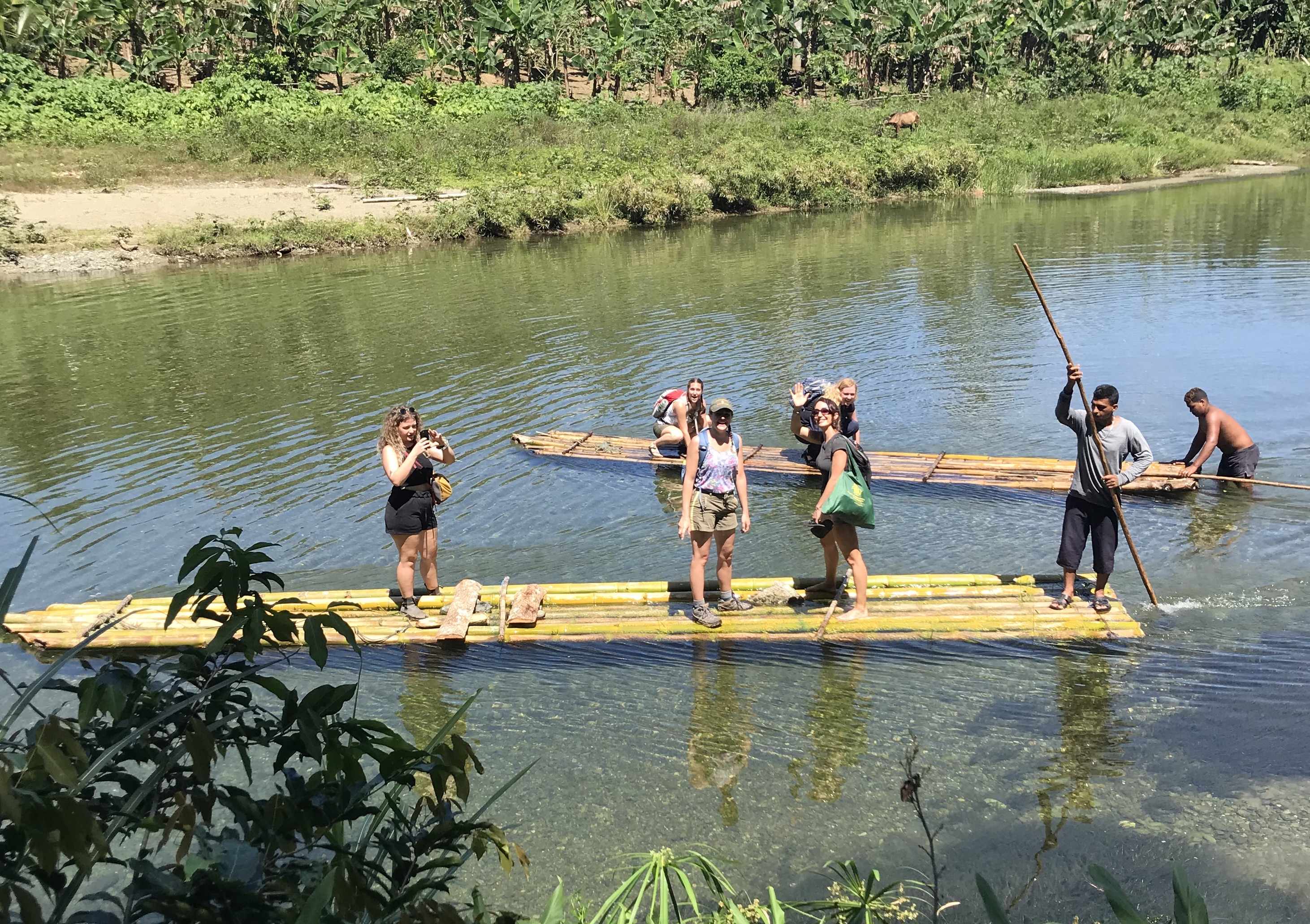 Navigating a waterway