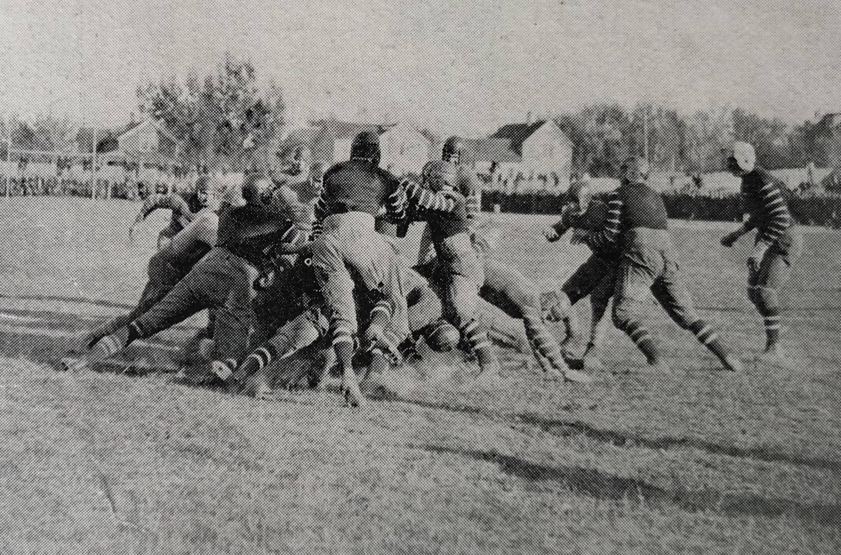 From a scoreless Ironwood v. Bessemer game on Oct. 8, 1922.