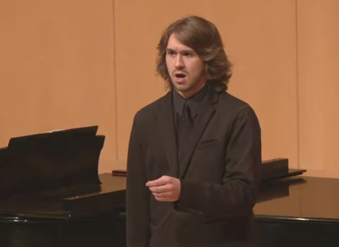 Still from Vanwelsenaers' senior recital