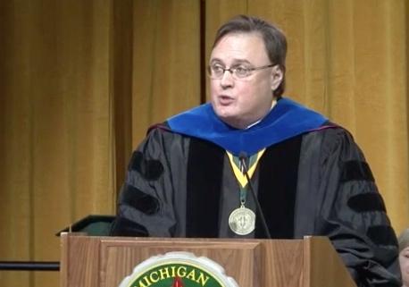 Brunswick was the Student Choice Award recipient and featured speaker at Dec. 2018 commencement.