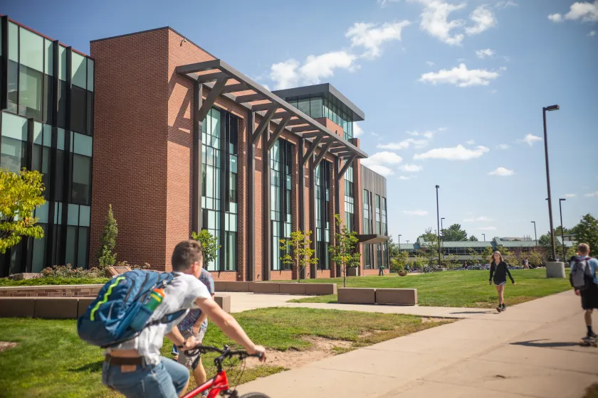 Campus stock photo
