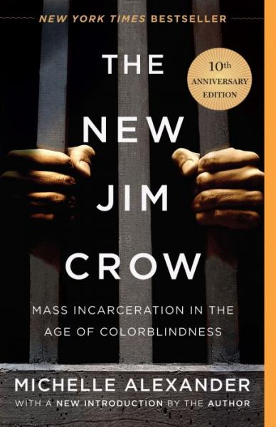 The New Jim Crow book cover