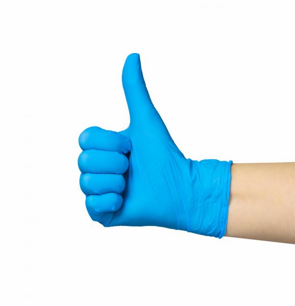 Gloved hand (iStock photo)