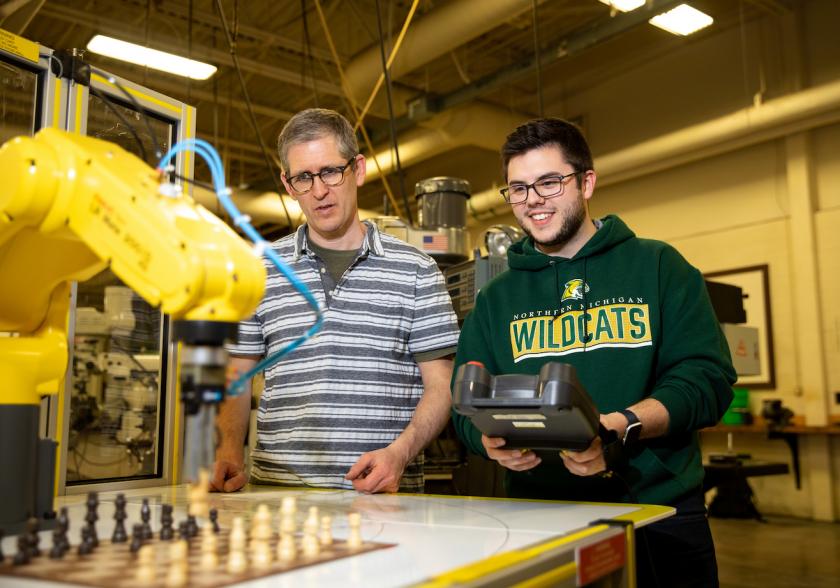 NMU robotics program photo