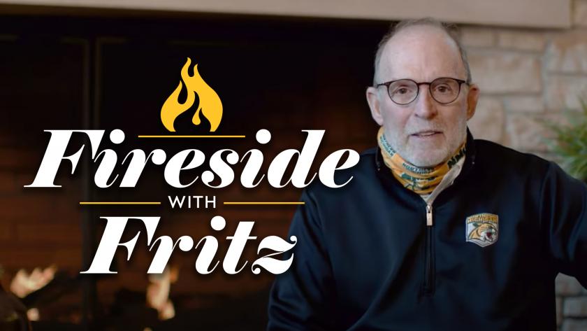 Fireside with Fritz graphic