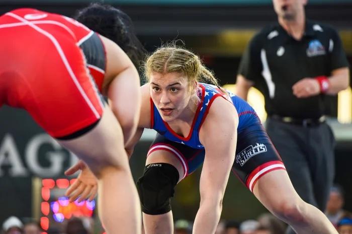 Maroulis in a previous match (Jesse Reiter/Sports Illustrated)