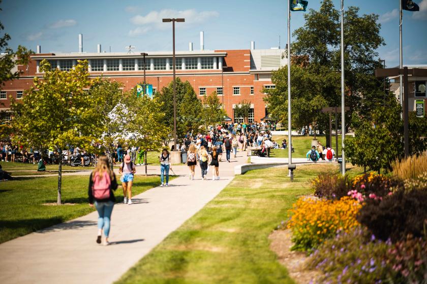 NMU Fall Fest stock photo