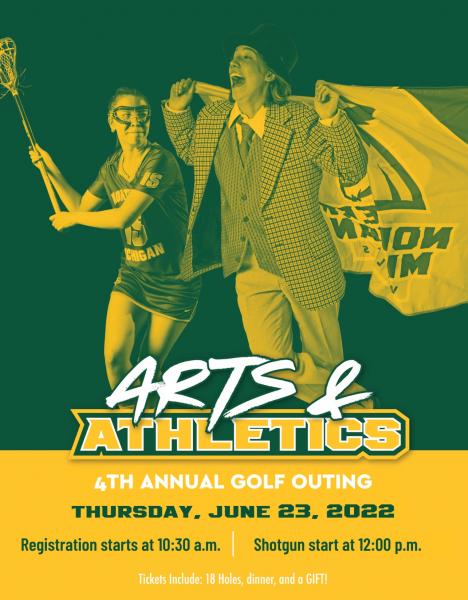 Golf outing poster
