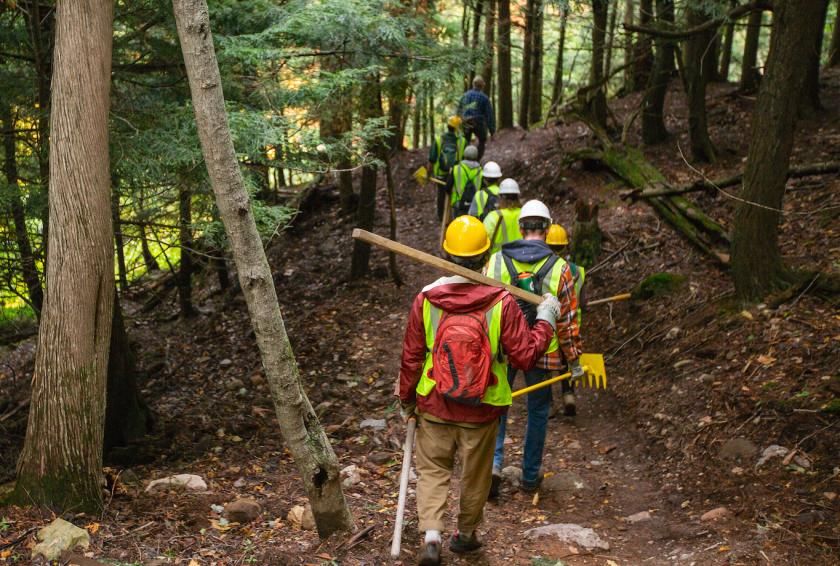 Trail-building activity