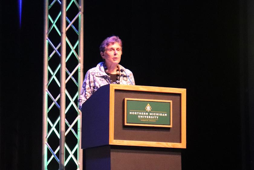 NMU President Kerri Schuiling