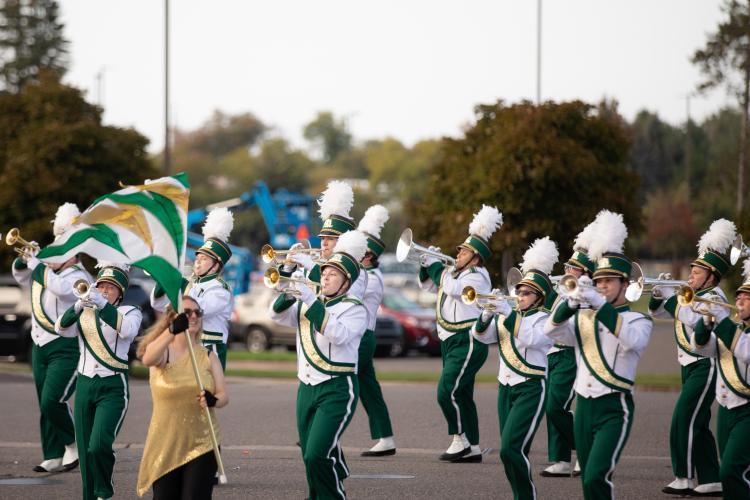 Past Homecoming parade