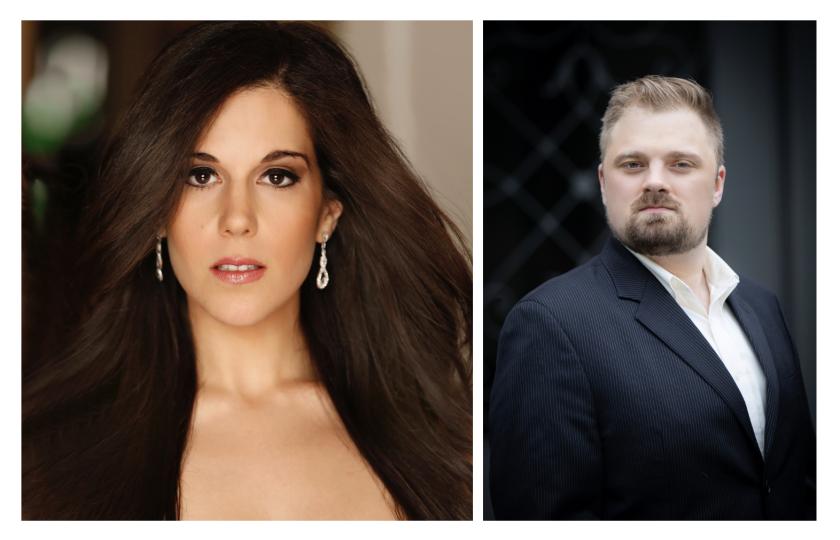 Soprano Tara Jamshidian and Tenor Adam Lowe