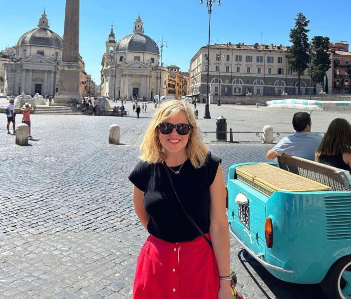 Emily Lanctot in Italy