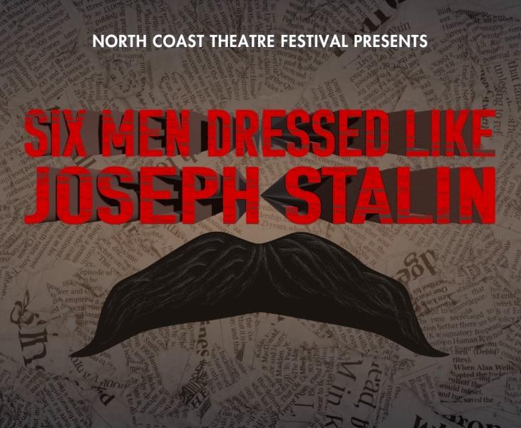 "Six Men Dressed Like Joseph Stalin" graphic