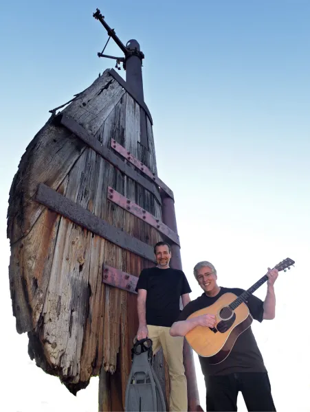 Promotional photo for the STORM performance, featuring Ric Mixter and Dan Hall