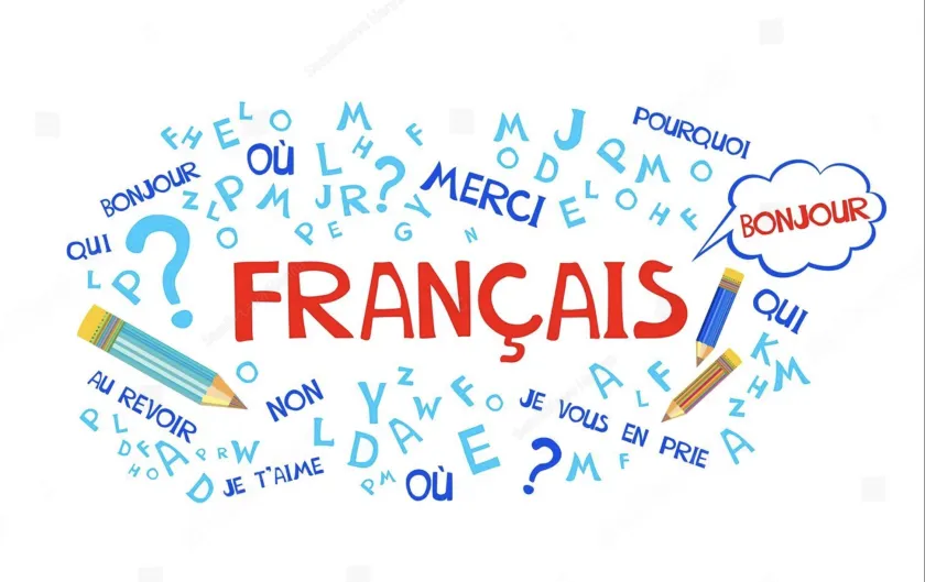 French language graphic