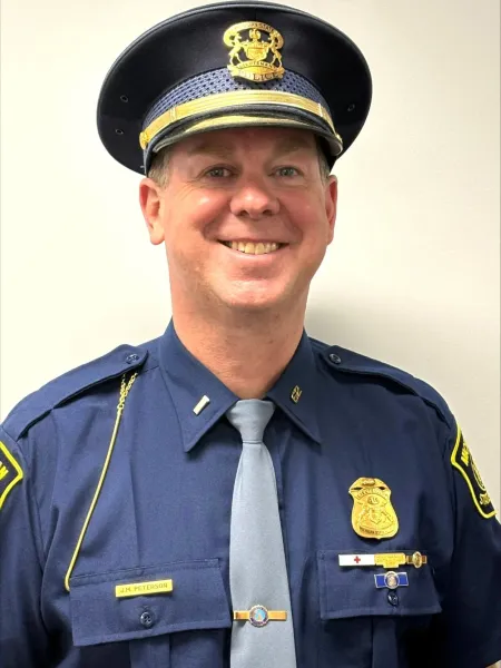 MSP First Lt. Jay Peterson