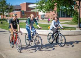 Biking stock photo