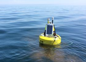 Buoy placed