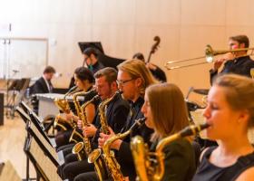 Jazz band stock photo