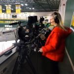 Ludwig operating a camera (Anne Ludwig photo)