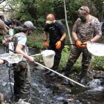 The class electrofishing