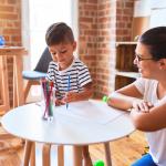 Care provider with child (iStock photo)