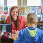 Early childhood classroom (NMU stock photo)