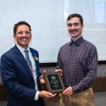 Lippert (right) with NMU Trustee and NMU Alumnus Jason Morgan