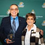 Steve Nystrom and his mother, Sally