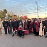 NMU student and alumni veterans in costume