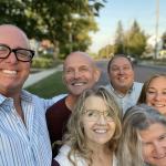 Friends (from left): Christian Johanneson, Bobby Jon Martonen, and Bob Myers Bottom: Lois Mart, Sandy Weaver, and Mary Myers