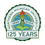 NMU 125th logo