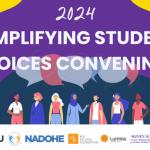 Amplifying Student Voices graphic with partnering organizations