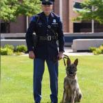 Dieter Kochan with K9 Roy